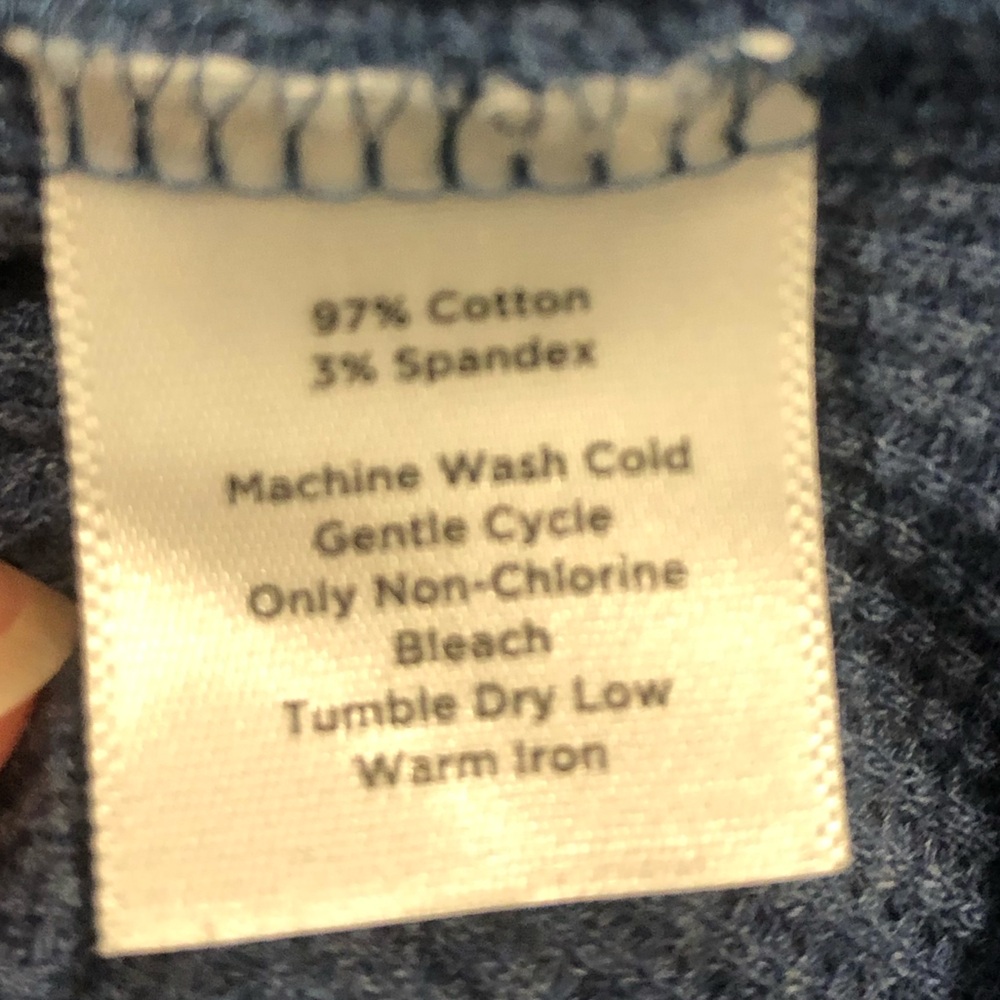 2/$30 Talbots Navy Blue Full Zip Sweater Jacket Mock Neck Lightweight Sz MP - Picture 9 of 12